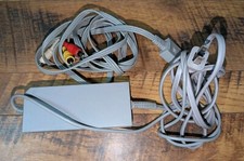 Cable de alimentación adaptador de CA y cables AV RVL-009 original OEM para Nintendo Wii segunda mano  Embacar hacia Mexico