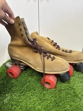 Antigo Bota Twister Sure Grip Patins Couro Camurça ~Tamanho 11 Masculino comprar usado  Enviando para Brazil