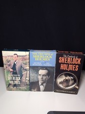 Collection Of Three  Sherlock Holmes Movies On VHS Tapes, usado comprar usado  Enviando para Brazil
