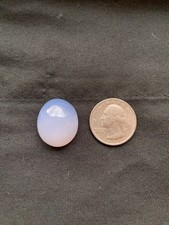 Cabochão ágata azul Ellensburg qualidade gema AA #46 quilates com vitrine comprar usado  Enviando para Brazil