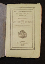Compendio delle antichita usato  Albano Laziale