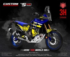Ajuste: Conjunto de adesivos gráficos Yamaha Tenere T700 World Raid 2018-2022 comprar usado  Enviando para Brazil