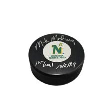 Disco Minnesota North Stars assinado por Mike Modano - 1º gol 5/10/89 comprar usado  Enviando para Brazil