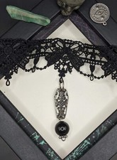 Handcrafted gothic choker for sale  EXETER