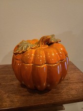Ceramic pumpkin jar for sale  Salt Lake City