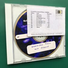 Eclipse GRAND PRIX MUSIC & SOUND EFFECTS Library FX Soundtrack CD Multiple Cars comprar usado  Enviando para Brazil