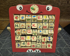 Lernspielzeug holz alphabet gebraucht kaufen  Bitburg