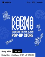 [Pré-venda] Stray Kids 4º Álbum Completo KARMA POP-UP STORE MERCH., usado comprar usado  Enviando para Brazil