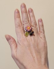 Anello thun fiore usato  Napoli