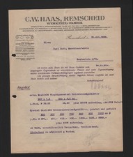Remscheid brief 1922 gebraucht kaufen  Leipzig