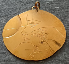 Rare médaille bronze d'occasion  Plémet