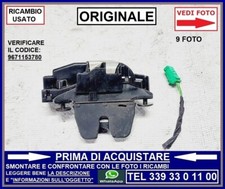 Serratura posteriore portellon usato  Carrara