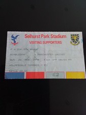 Crystal palace manchester for sale  STOURBRIDGE