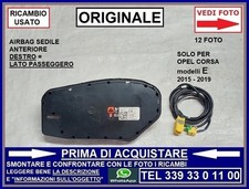 Airbag sedile anteriore usato  Carrara