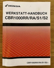Werkstatt handbuch cbr1000rr gebraucht kaufen  Augsburg