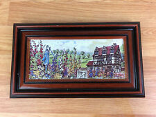 Framed tile print for sale  OKEHAMPTON