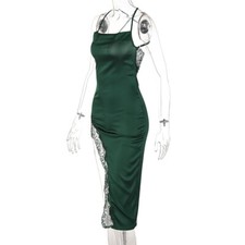 Satin long dress for sale  YORK