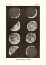Astronomy. phases moon for sale  LONDON