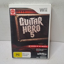 guitar hero 5 Nintendo Wii PAL (5) comprar usado  Enviando para Brazil