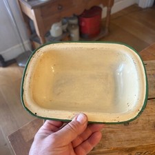 Vintage cream enamel for sale  LIVERPOOL