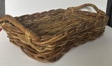 Vintage woven willow for sale  NEWMARKET