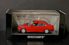 BMW 3er Series sedã E36 vermelho 4 portas 1991 Minichamps em escala 1/43, usado comprar usado  Enviando para Brazil