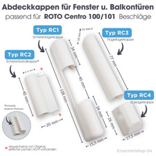 Abdeckkappen passend roto gebraucht kaufen  Fürstenzell