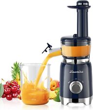Usado, Máquina de espremedor de mastigação prensa fria frutas vegetais motor silencioso tamanho compacto comprar usado  Enviando para Brazil