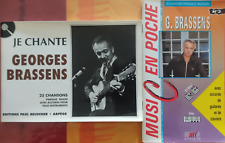 Georges brassens recueils d'occasion  Bordeaux-