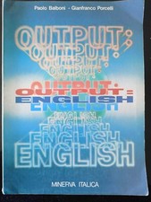 Output english balboni usato  Caserta