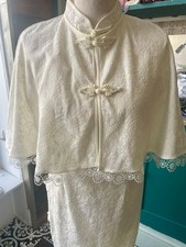 Chinese cheongsam white for sale  LINCOLN