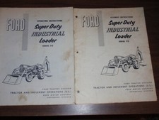 Manuais de operador e montagem Ford para carregador industrial Super Duty Series 712 comprar usado  Enviando para Brazil