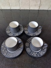 Scraffito coffee cup for sale  LONDONDERRY