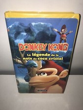 Donkey Kong Country The Legend of the Crystal Coconut 1997 fita VHS rara FRANCÊS comprar usado  Enviando para Brazil