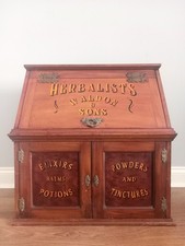 Antique pharmacy cabinet for sale  SAWBRIDGEWORTH