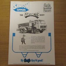 Samson samsonlite tipper for sale  UK