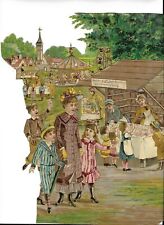 Fête funfaine chromolithograp d'occasion  Expédié en Belgium