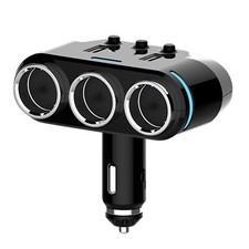 Adaptador de energia 12V-24V isqueiro soquete divisor carregador de carro USB duplo B comprar usado  Enviando para Brazil