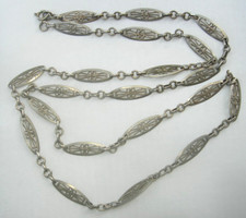 Vintage collier chaine d'occasion  Poncin
