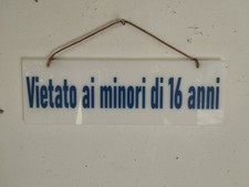 Insegna plexiglass vintage usato  Altamura