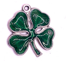 Berloque trevo vintage WELLS prata esterlina esmalte 4 folhas comprar usado Berloque trevo vintage WELLS prata esterlina esmalte 4 folhas comprar usado  Enviando para Brazil