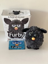 Furby black grey for sale  CHELMSFORD