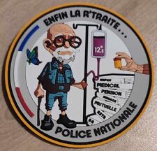 Ecusson police retraite d'occasion  Bédée