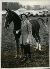Foto de imprensa 1931 Evelyn Walker & horse Jack Lightining at Capital Horse show comprar usado  Enviando para Brazil