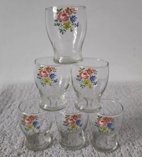 Shot glasses floral for sale  BRADFORD