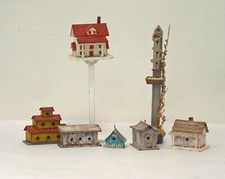Casa de muñecas miniatura firmada artesanalmente IGMA casas para pájaros por Taylor y Betterley. segunda mano  Embacar hacia Mexico