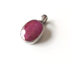 Pendentif rubis argent d'occasion  Manosque