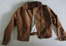 Braune jacke wildlederlook gebraucht kaufen  Aachen
