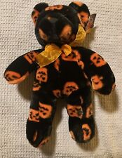 Urso de Pelúcia Fiesta 16 Polegadas Halloween Jack-O-Lantern Jacquard Cuddle Preto Laranja comprar usado  Enviando para Brazil