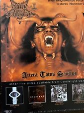 Dark Funeral, Attera Totus Sanctus, Página Inteira Vintage Anúncio Promocional comprar usado  Enviando para Brazil